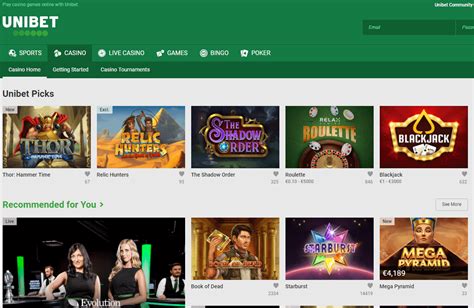 Unibet Casino Girişi