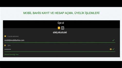 Unibet Hesap Açma ve Kayıt İşlemleri